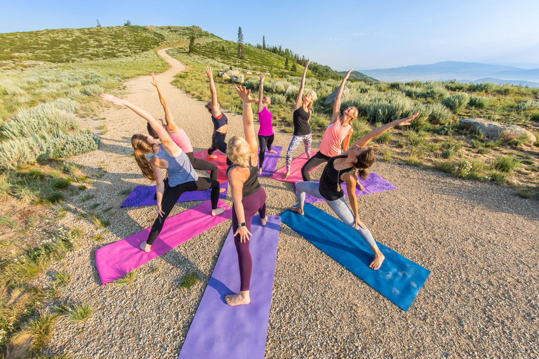 yoga in park city nature